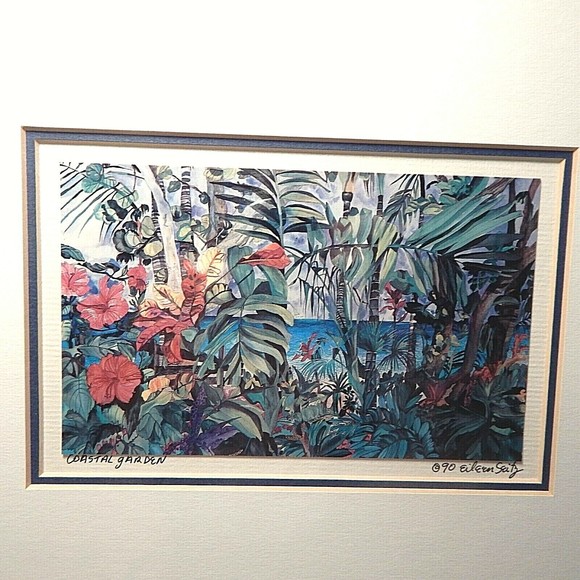 Coastal Garden Print by Eileen Seitz - Picture 2 of 7